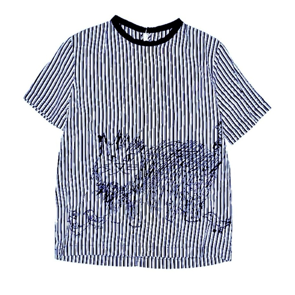 Marni Abstract Sketch Art Tee